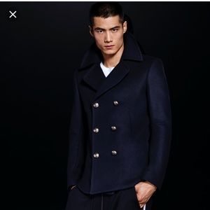 !!Balmain x HM soldout peacoat